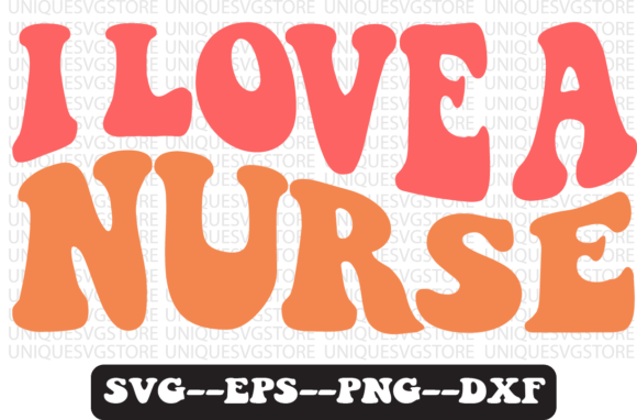 Nurse Groovy Retro SVG: Crafts & Graphics