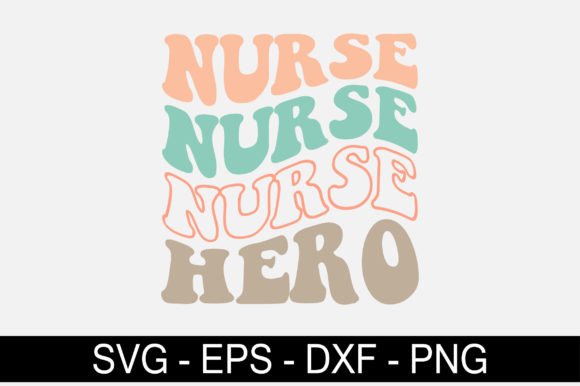 Nurse Hero Retro SVG: Graphics for Crafts & Branding
