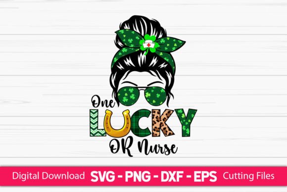 One Lucky Nurse Bun: Graphics for Crafts