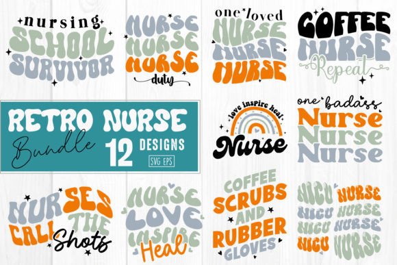 Retro Nurse Graphics for Crafts: A Designer’s Review