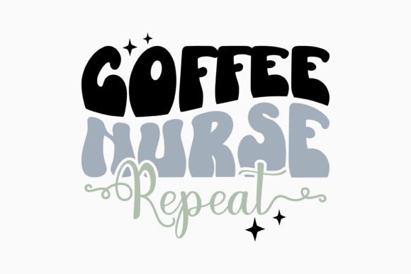 Retro Nurse Graphics for Crafts Branding