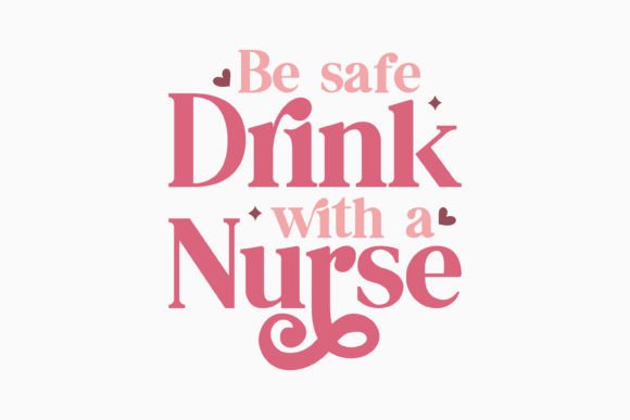 Retro Nurse Graphics for Crafts & Branding
