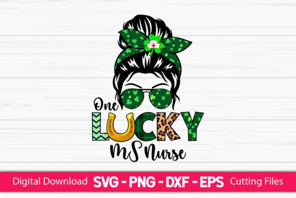 Reviewing One Lucky Ms Nurse Messy Bun