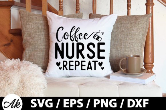 Reviewing the Coffee, Nurse, Repeat SVG for Embroidery