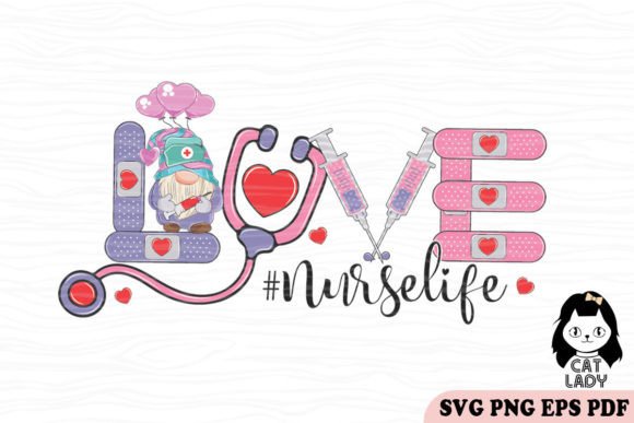 Reviewing the Gnome Nurse Love Valentine SVG PNG